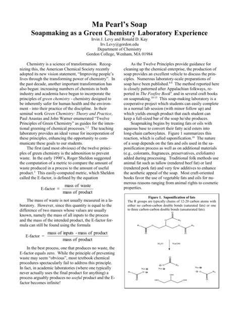 CalculatingthePerfectRatios:MasteringtheChemistryofSoapmaking